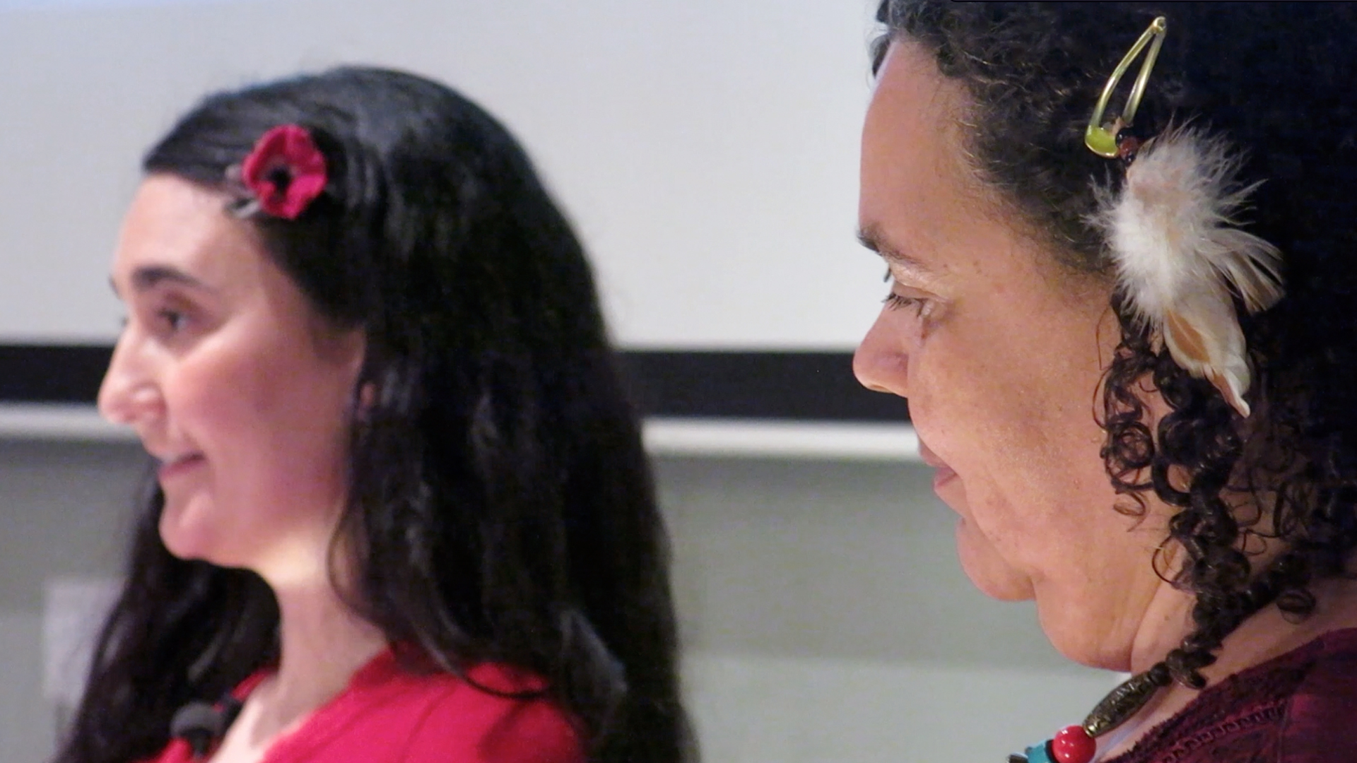 Zainab Amadahy and Sarah Abu-Sharar Zainab Amadahy and Sarah Abu-Sharar