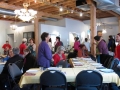 Audience arriving