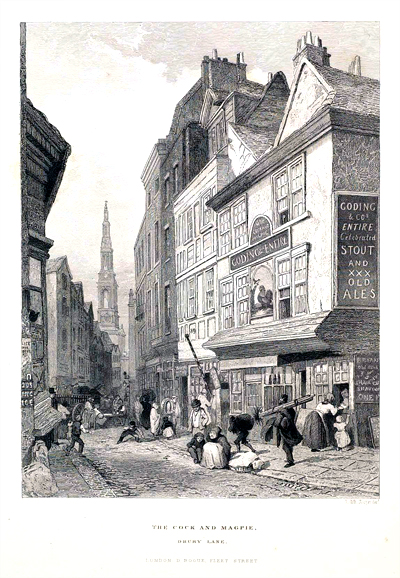 Drury-Lane-CockAndMagpie-1847